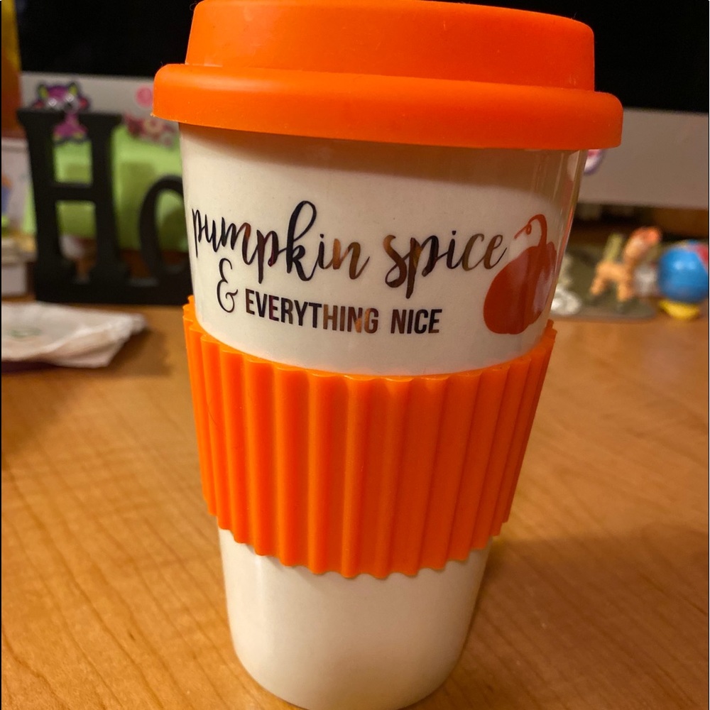 🧡New pumpkin spice beverage cup